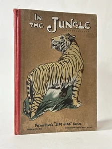 In The Jungle, Father Tuck Like Like Series. Lithos. 1915 1st Edition - Picture 1 of 6