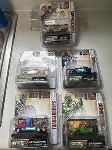 JADA TRANSFORMERS The Last Knight Entire Set of 5 - Picture 1 of 8