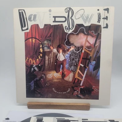 Never Let Me Down by David Bowie W/ Inner Record Vinyl Album  - Image 1 of 4