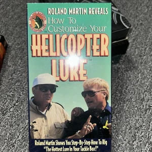 Factory Sealed Roland Martin How to Customize Your Helicopter Lure VHS Fishing - Picture 1 of 4