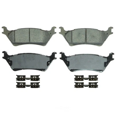 Rear Brake Pad Set For 2012-2018 Ford F150 2014 2015 2013 2016 2017 Wagner - Image 1 of 4
