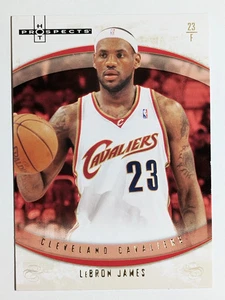 2007-08 Fleer Hot Prospects #5 LeBron James - Picture 1 of 2