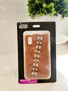 NEU Disney Parks D-Tech STAR WARS Chewbacca flauschiges Fell iPhone X/XS Handyhülle - Bild 1 von 8