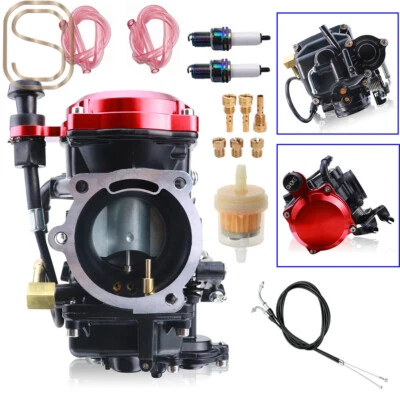 Carburetor + 51'' Throttle Cable For Harley-Davidson Sportster 883 1200 27490-04 - Изображение 1 из 4