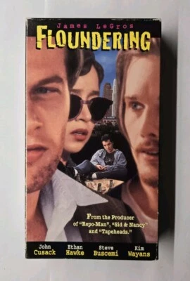 Floundering (VHS, 1995) James LeGros John Cusack Steve Buscemi Screening Copy - Image 1 of 4