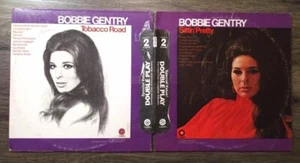 Bobbie Gentry LP 2 Record Set Lot Sittin' Pretty + Tobacco Road VG - Picture 1 of 2