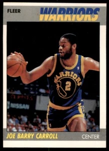 1987-88 Fleer Joe Barry Carroll #16 - Picture 1 of 2