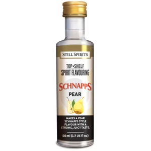 Still Spirits Top Shelf Pear Schnapps 50 ml esencia hágalo usted mismo cerveza casera - Imagen 1 de 2