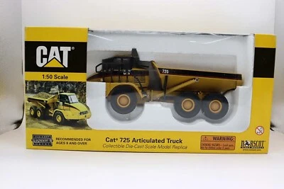 Norscot 1/50 CAT 725 Articulated Truck Diecast Model Toy Gift NIB 55073 - Image 1 of 4