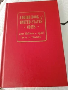 Whitman 1968 Red Book of United States Coins 21st Edition Yeoman Hardcover Buch - Bild 1 von 1