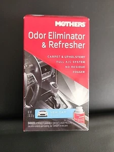 Mothers 06811 Odor Eliminator & Refresher, New Car Scent No Residue Fogger A-1 - Picture 1 of 5