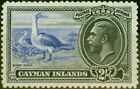 Îles Caïmans 1935 2s Outremer & Noir SG105 Fin MM