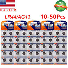 LR44 Button Cell 1.5V Alkaline Battery AG13 A76 357 Watch Toy Calculator 10-50pc