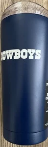 Logo Brands Dallas Cowboys 20 oz Tumbler navy, and white - Picture 1 of 3