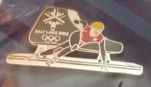 Prendedor recuerdo de los Juegos Olímpicos de Invierno de Salt Lake 2002 con licencia oficial ¡Como nuevo! - Imagen 1 de 7