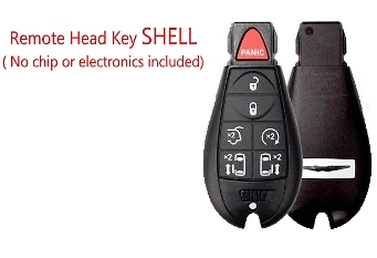 克莱斯勒 Town & Country 2008 - 16 全新 FOBIK 钥匙壳保护壳 质量最好 A+++ — 第 1/4 张图片