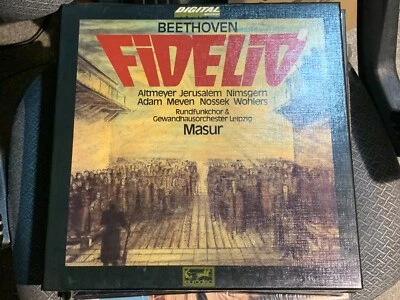 Digital 3 lp set Beethoven Fidelio Altmeyer Masur 300 712-445 FREE SHIP USA CAN - Image 1 of 2