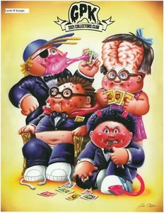 2021 MÜLL EIMER KINDER Collectors Club 8,5" x 11" POSTER KOSTENLOSER VERSAND - Bild 1 von 2