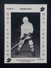 GUY LAFLEUR PROMO CARD 1992 QUEBEC PEE WEE INTERNATIONAL TOURNAMENT NO P1  35527