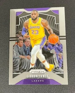 2019-20 Panini Prizm LEBRON JAMES Base Card No 129 LAKERS - Picture 1 of 2