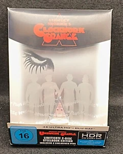 Uhrwerk Orange - Clockwork Orange / Titans of Cult Steelbook / 4K UHD + BLU RAY - Bild 1 von 2