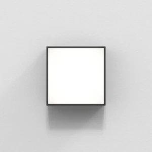 Astro Kea 140 Carré Applique LED 14x14x5.6cm IP65 éclairage intégré noir - Imagen 1 de 4