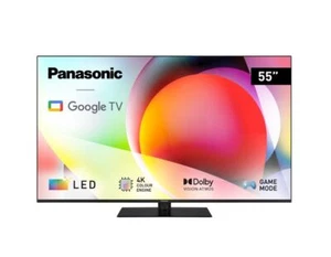 Panasonic Smart TV 55" 4K Ultra HD LCD Google TV Classe E Wi-Fi Nero TN-55W70AEZ - Foto 1 di 1