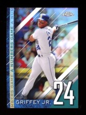 2020 Topps Chrome KEN GRIFFEY Jr. "A Numbers Game" Refractor Insert #NGC-10 HOF