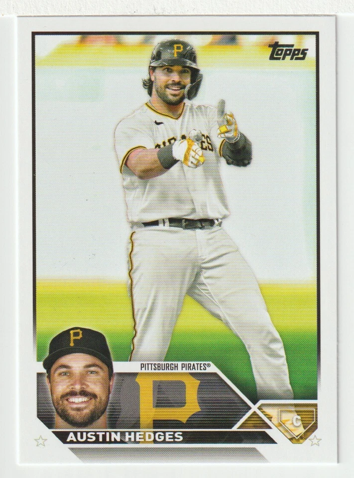 Austin Hedges - Pittsburgh Pirates (Baseball Card) 2023 Topps # 385 Mint - Image 1 of 1
