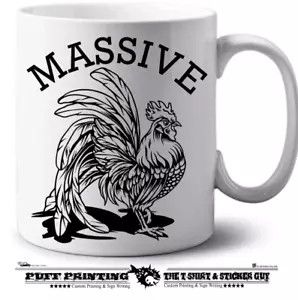 Divertida Polla Impresa Taza Cerámica Taza Divertida Regalo Música Cumpleaños Navidad Café - Imagen 1 de 1