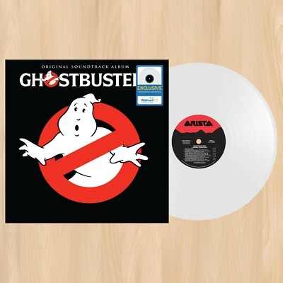 WHITE VINYL---- GHOSTBUSTERS Original Soundtrack WALMART LP RECORD 0130 - Image 1 of 4