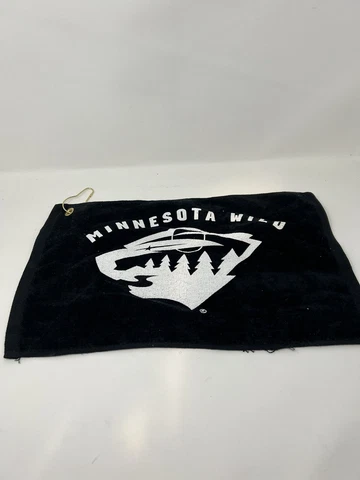Minnesota Wild Black Game Rally Towel Cover