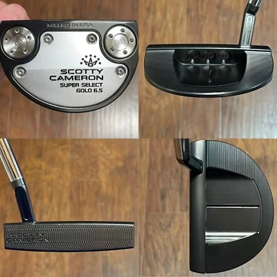 Scotty Cameron Super Select Golo 6.5 Putter - LH - New - Xtreme Dark Finish -34" - Image 1 of 4