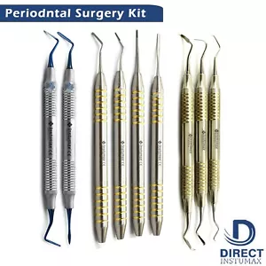 Perio Zahnfleisch Chirurgie Kit Parodontal Orban Messer Dental Tunnel Instrumente - Bild 1 von 4
