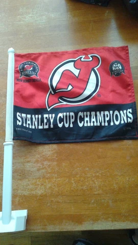 New Jersey Devils Car Flag 2000 Stanley Cup Champions Cover
