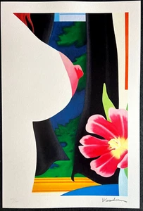 Tom Wesselmann Lithograph Handmade COA Original Numbered A Hand Signed op @ - Picture 1 of 9