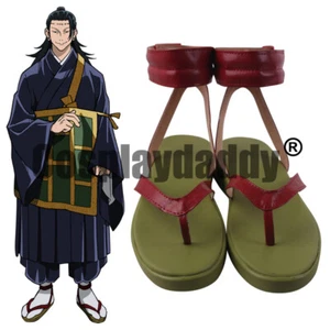 Jujutsu Kaisen Jujutsushi Buddhist Priest Suguru Geto Cosplay Sandal Shoes S008 - Picture 1 of 4
