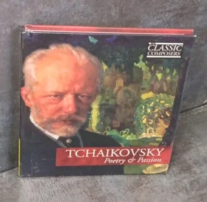 The Classic Composers TCHAIKOVSKY Poetry & Passion CD + BOOK Music Sealed NEW - Imagen 1 de 3