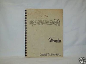 Depthcharge Arcade Handbuch & Schaltpläne Original - Bild 1 von 1