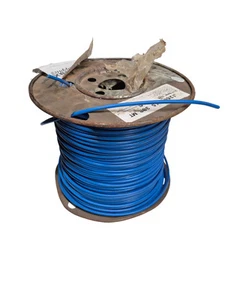 Belden 600V Stranded Copper Wire RW90 XLPE, 12 AWG Blue Cable - Approx 900 feet - Picture 1 of 6