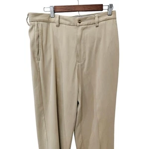 Pantalone plissettato uomo lino (98% seta), taglia 32  - Foto 1 di 11