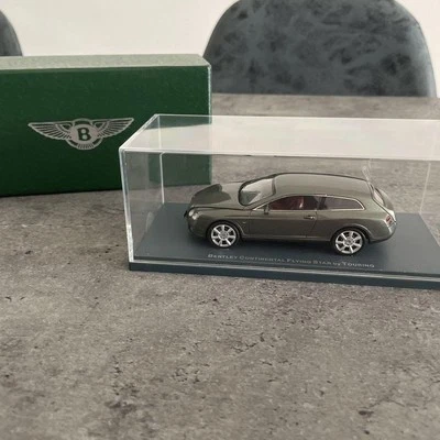 1/43 Bentley Continental Flying Star by Touring 2010 Gray Model Car w/ Case - Image 1 of 4