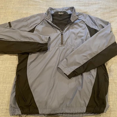 ARC All Climate Reaction Components Mens Pullover Anorak Jacket Size L Gray Hike - Image 1 of 4