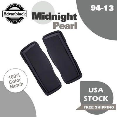 Midnight Pearl Saddlebag Lid Cover Fits Harley Street Road Electra Glide 94-13 - Image 1 of 4