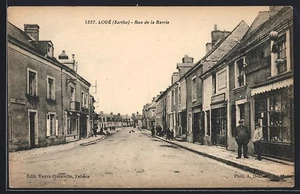 CPA Loué, Rue de la Barrière - Picture 1 of 2