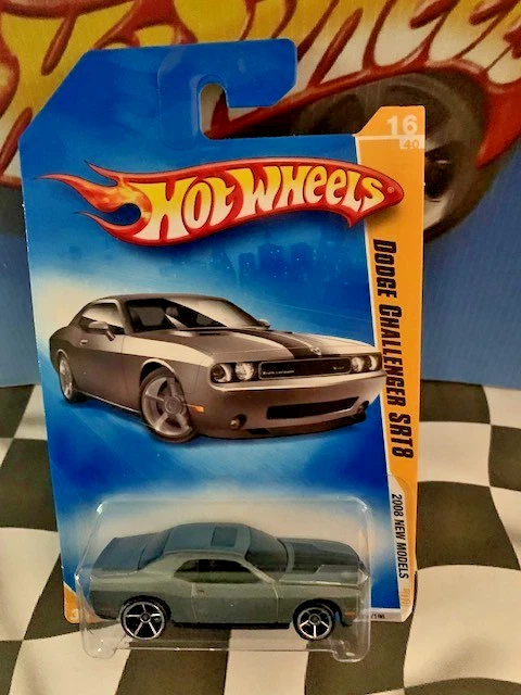 Hot Wheels 2008 FE New Models 16/40 016/196 '08 Dodge Challenger SRT8 GRAY KMart - Image 1 of 1
