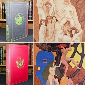 1924 The First Temptation of Saint Anthony ILLUSTRATED Jean De Bosschere RARE - Picture 1 of 18