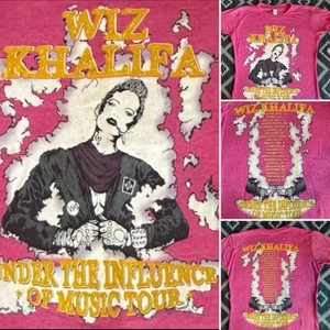 WIZ KHALIFA Under The Influence Of Music Tour T-Shirt (Ladies) SMALL Preowed - Picture 1 of 18