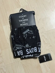 A Court Of Thorns And Roses Bat Boys Pajama Pants ACOTAR - Medium NWT - Picture 1 of 5