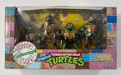 Черепашки-ниндзя Teenage Mutant Ninja Turtles TMNT Special Collectors упаковка 4 шт. оригинальная 1992 редкая - Изображение 1 из 4